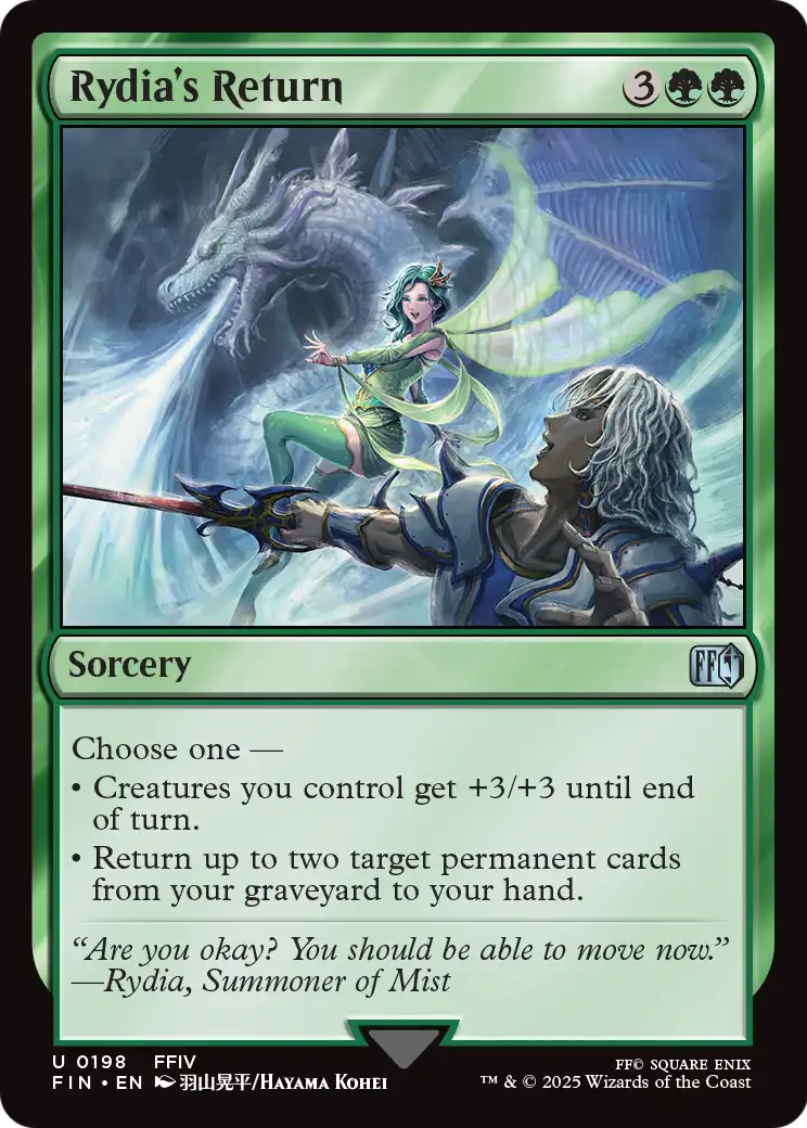 Rydia's Return (198) [FINAL FANTASY]  Foil
