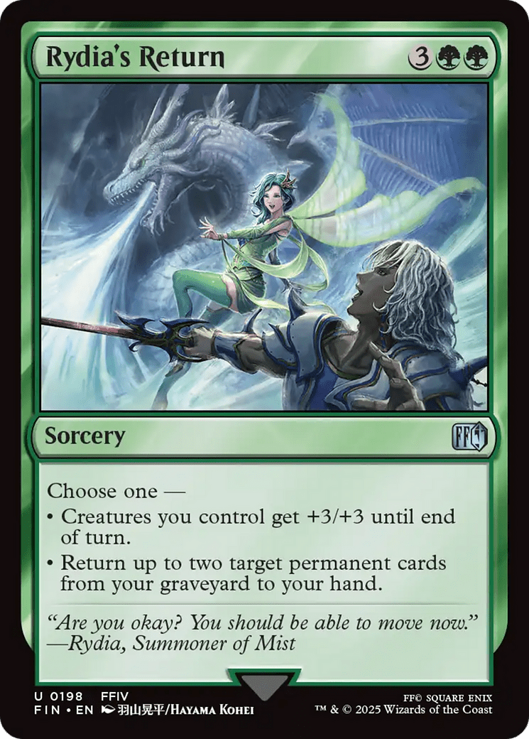 Rydia's Return (198) [FINAL FANTASY]  Foil