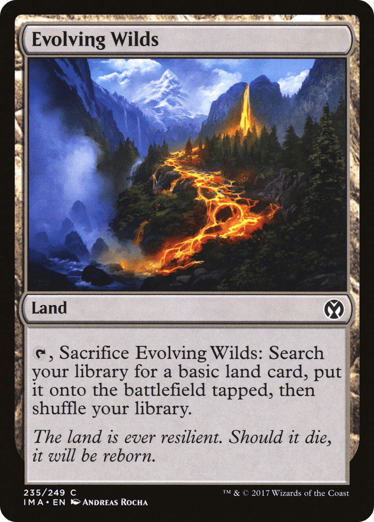 Evolving Wilds [Iconic Masters] Foil