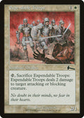 Expendable Troops 8/143 (Urza's Legacy) 