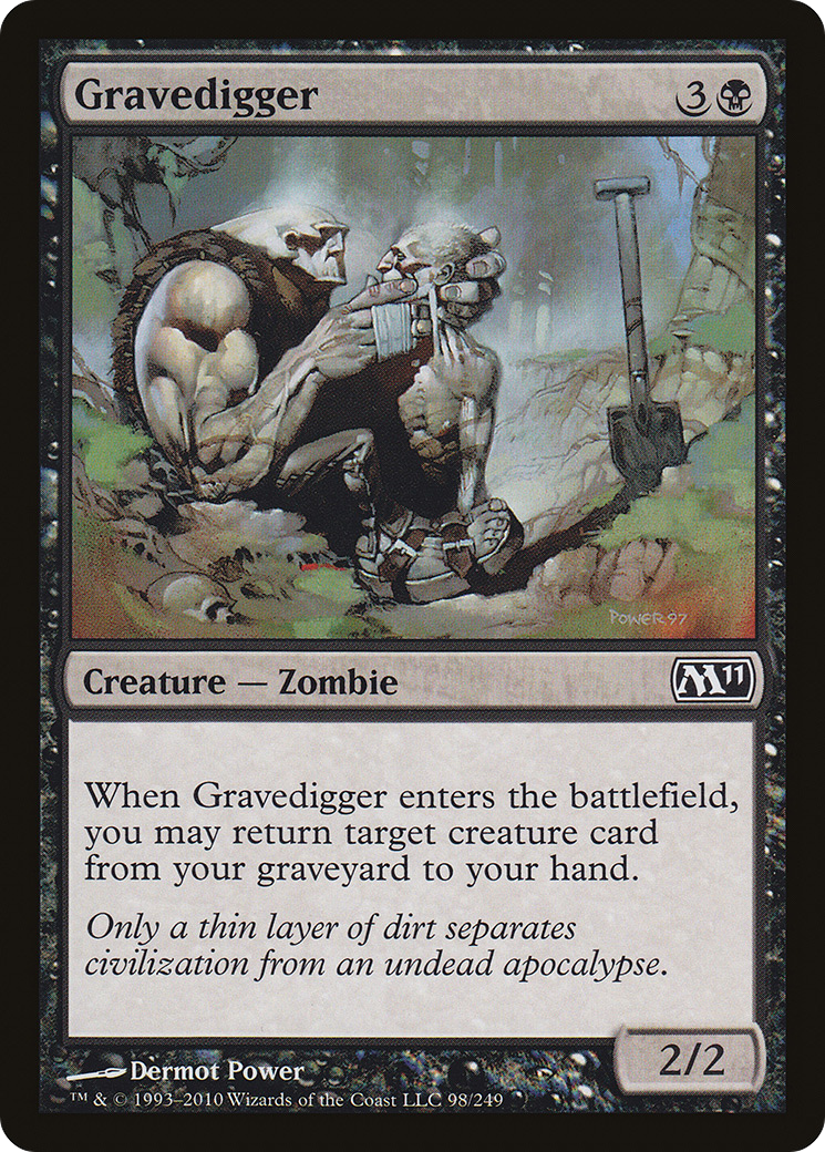 Gravedigger [Magic 2011] Foil