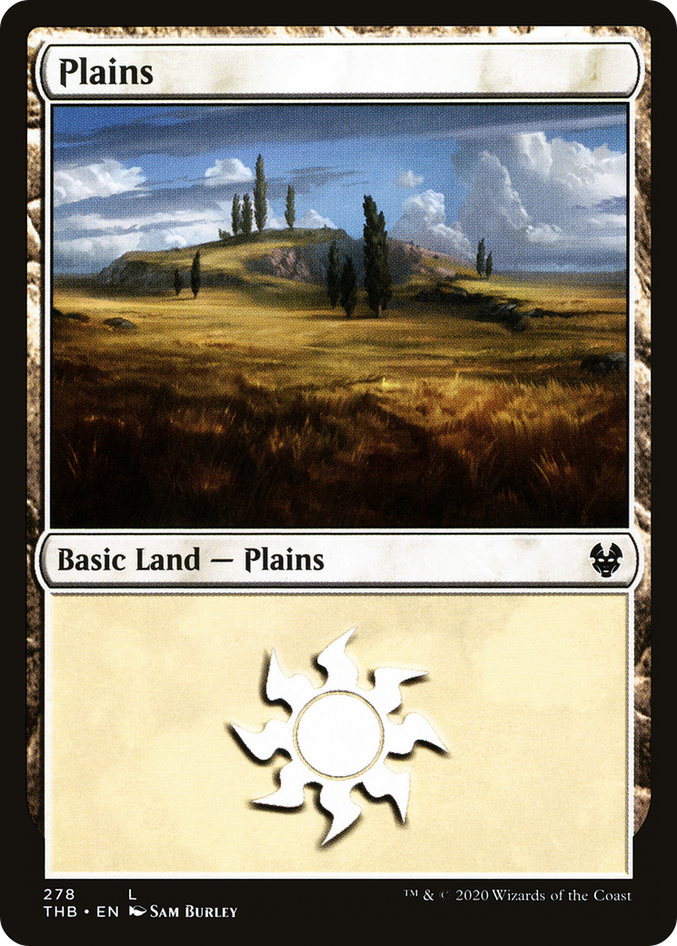 Plains (278) [Theros Beyond Death] Foil