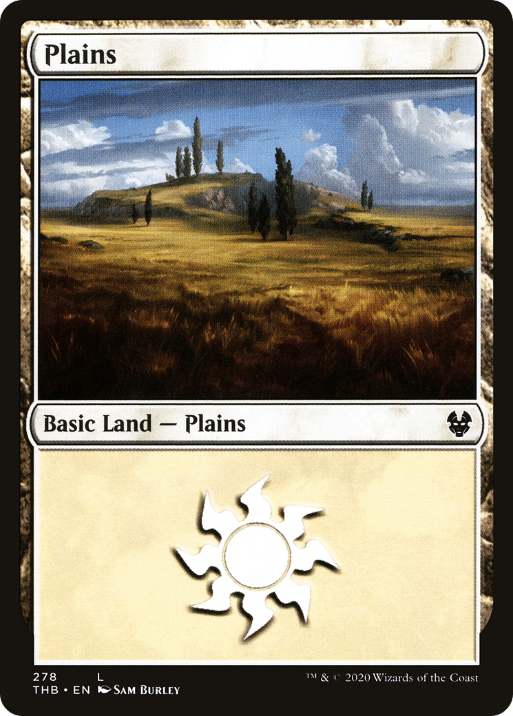 Plains (278) [Theros Beyond Death] Foil