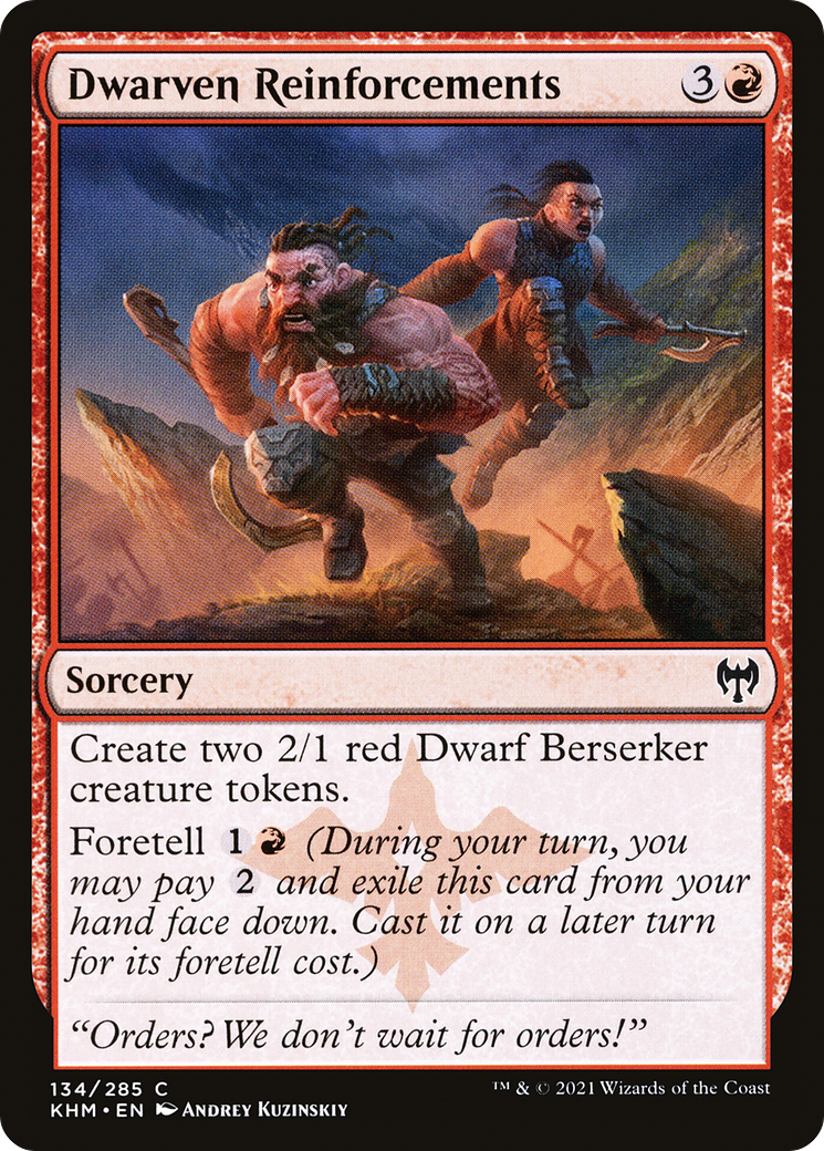 Dwarven Reinforcements [Kaldheim] Foil