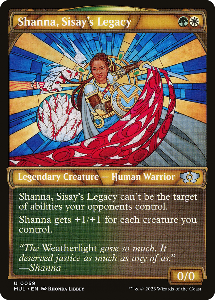 Shanna, Sisay's Legacy [Multiverse Legends] Foil