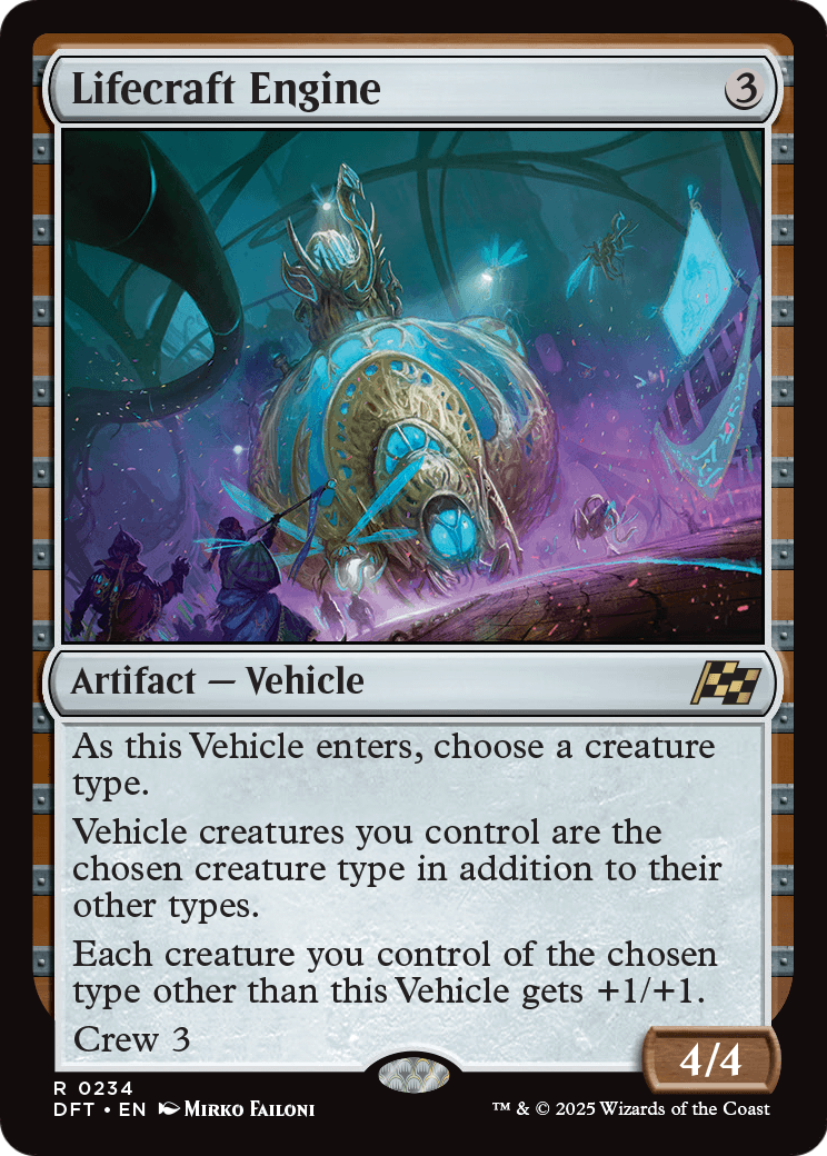 Lifecraft Engine |  Foil (234) [Aetherdrift]