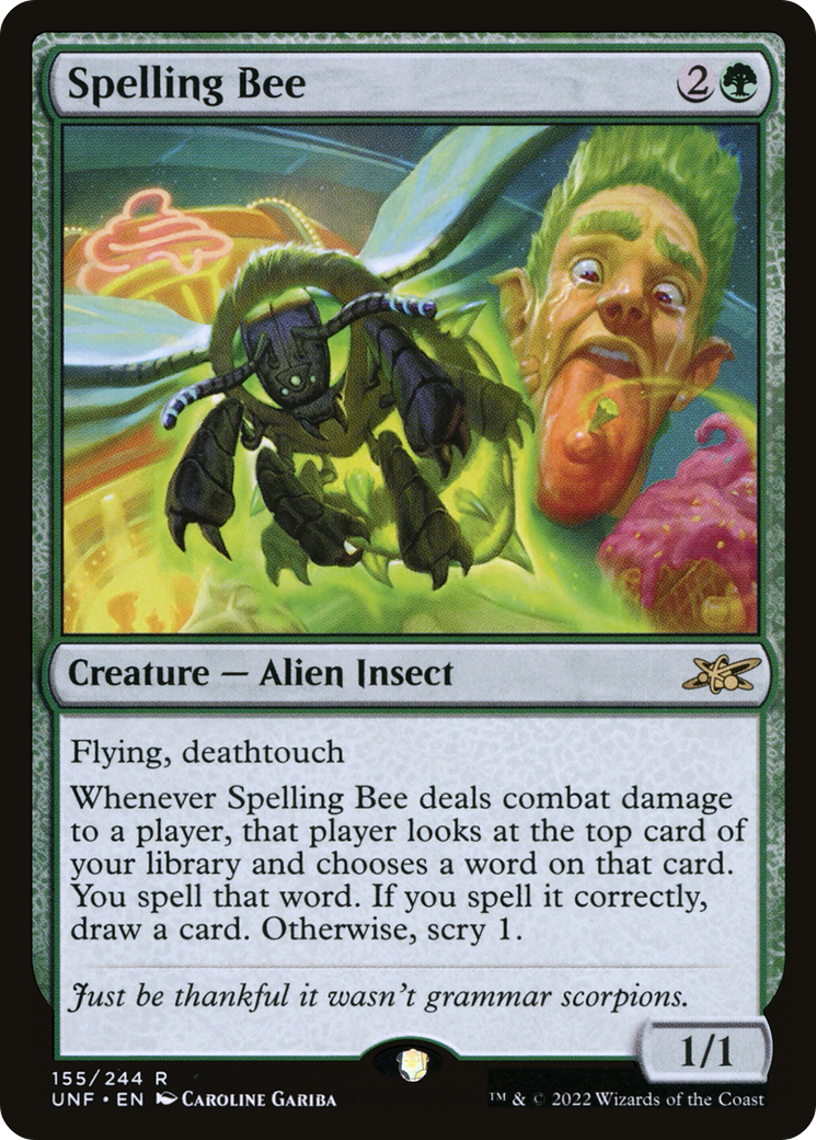 Spelling Bee [Unfinity] Foil