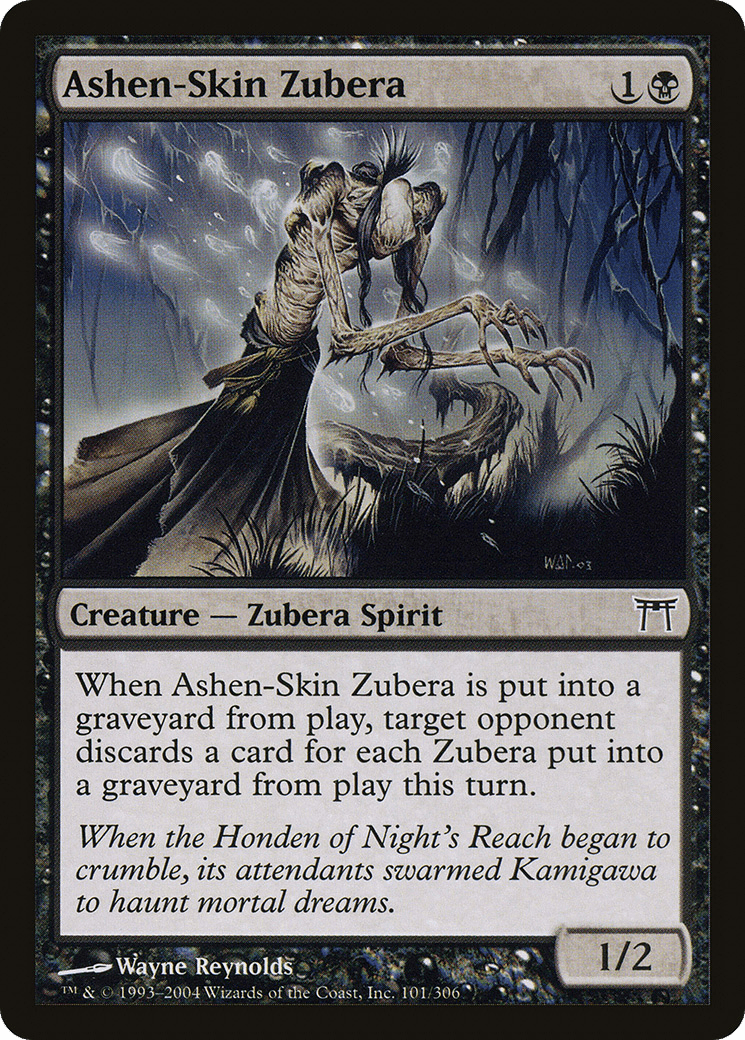 Ashen-Skin Zubera [Champions of Kamigawa] Foil
