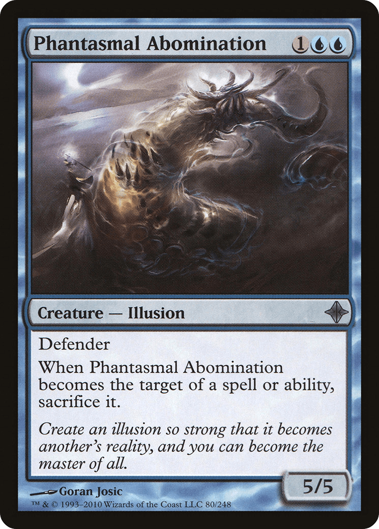Phantasmal Abomination [Rise of the Eldrazi] Foil