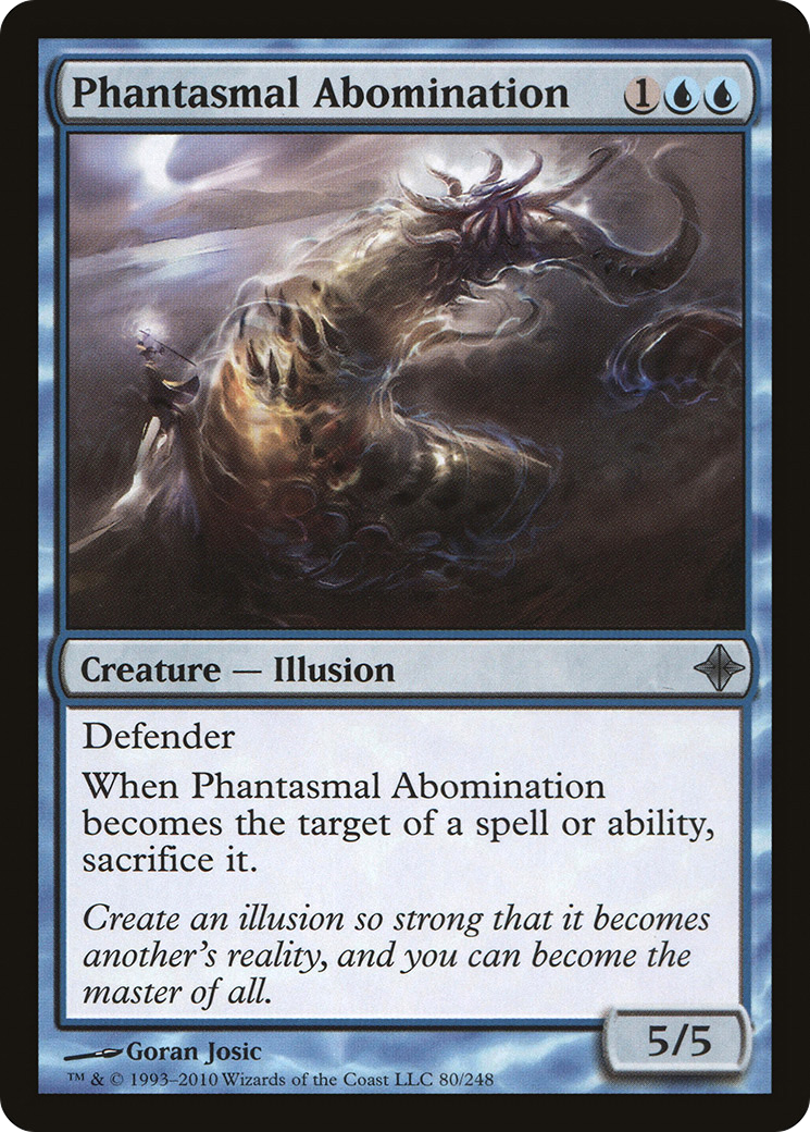 Phantasmal Abomination (ROE-080) - Rise of the Eldrazi Foil