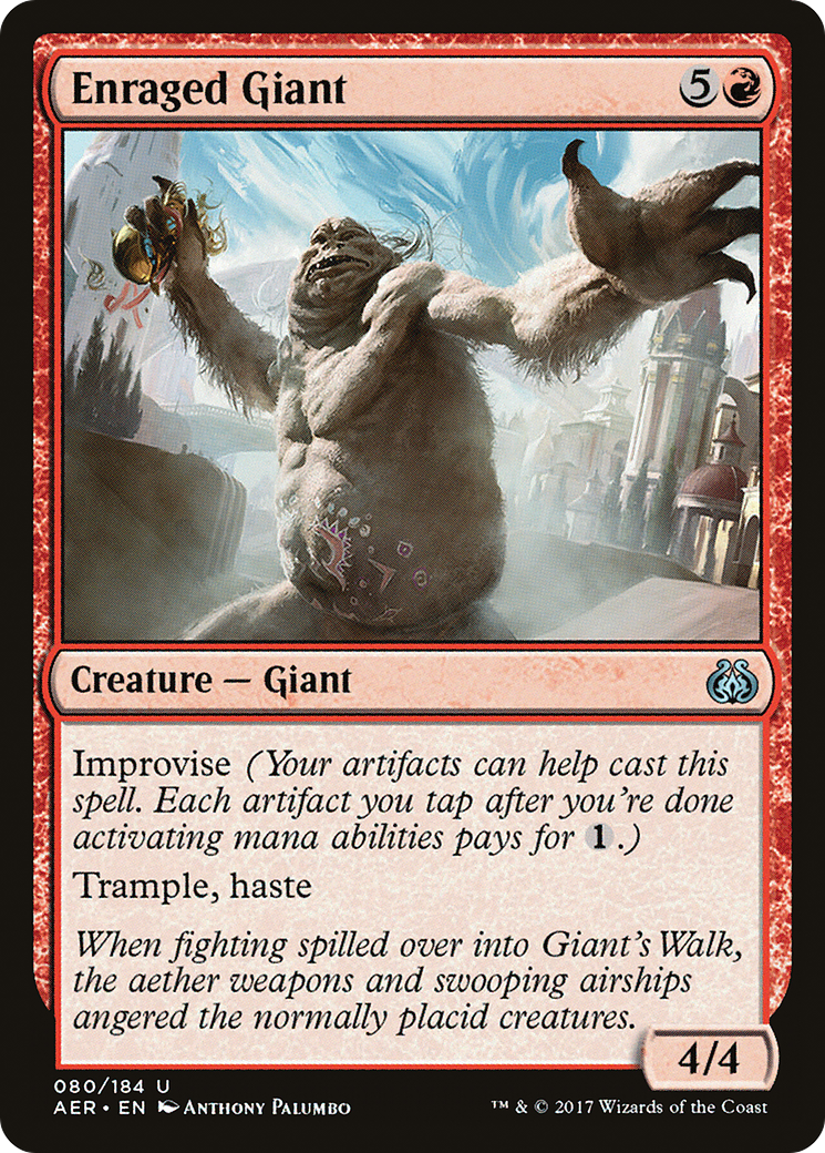 Enraged Giant [Aether Revolt] Foil