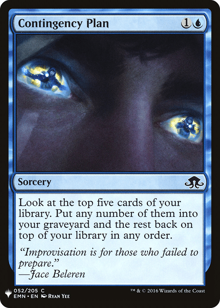 Contingency Plan |  (EMN-52) [The List]