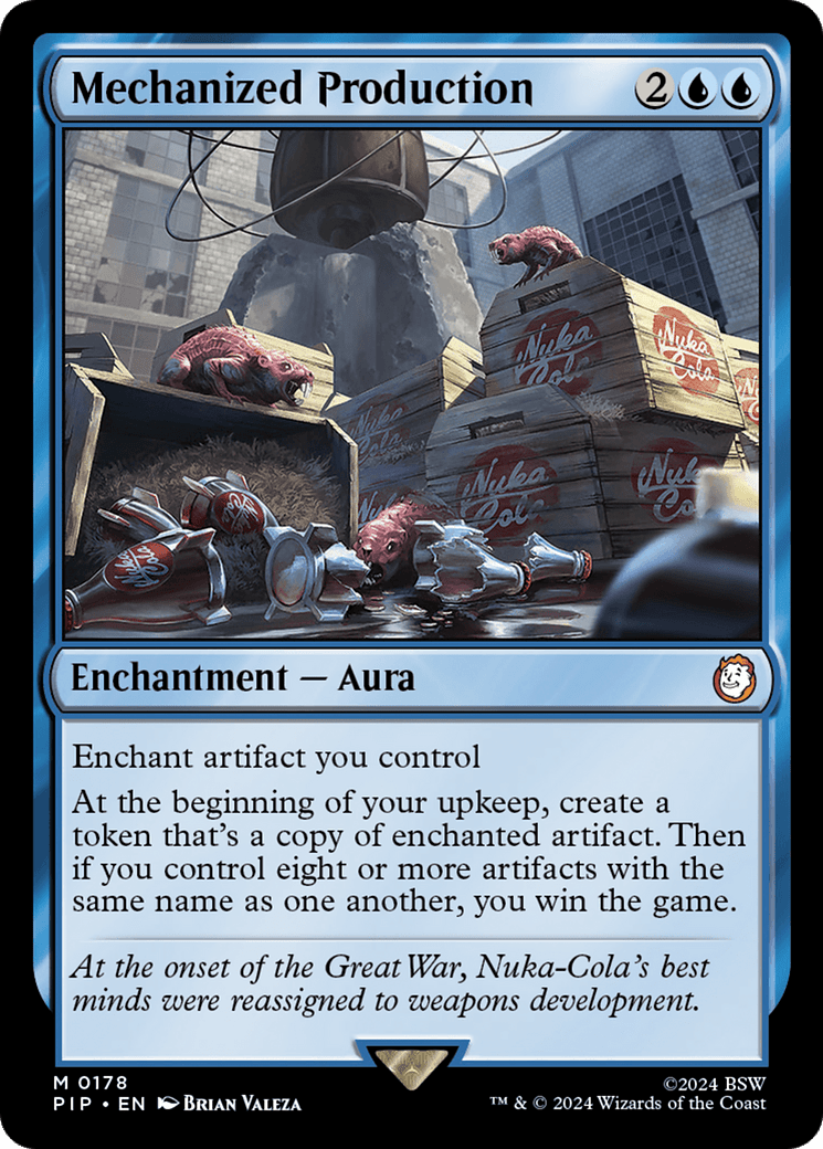 Mechanized Production [Fallout] Foil