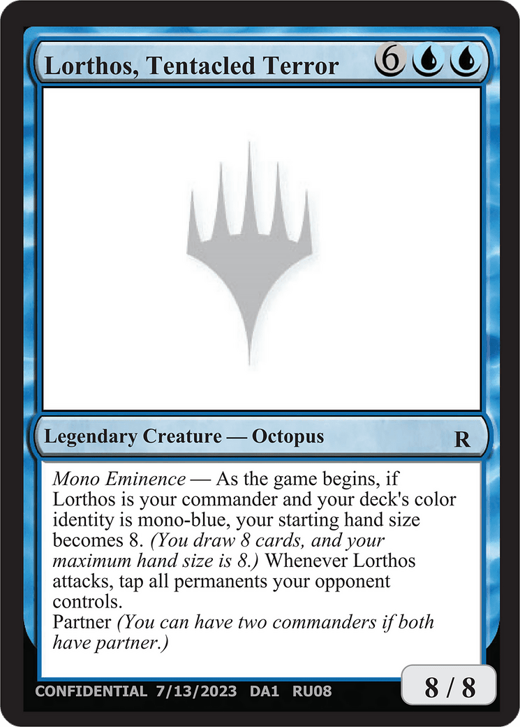 Lorthos, Tentacled Terror (DA1-RU08A) - Unknown Event