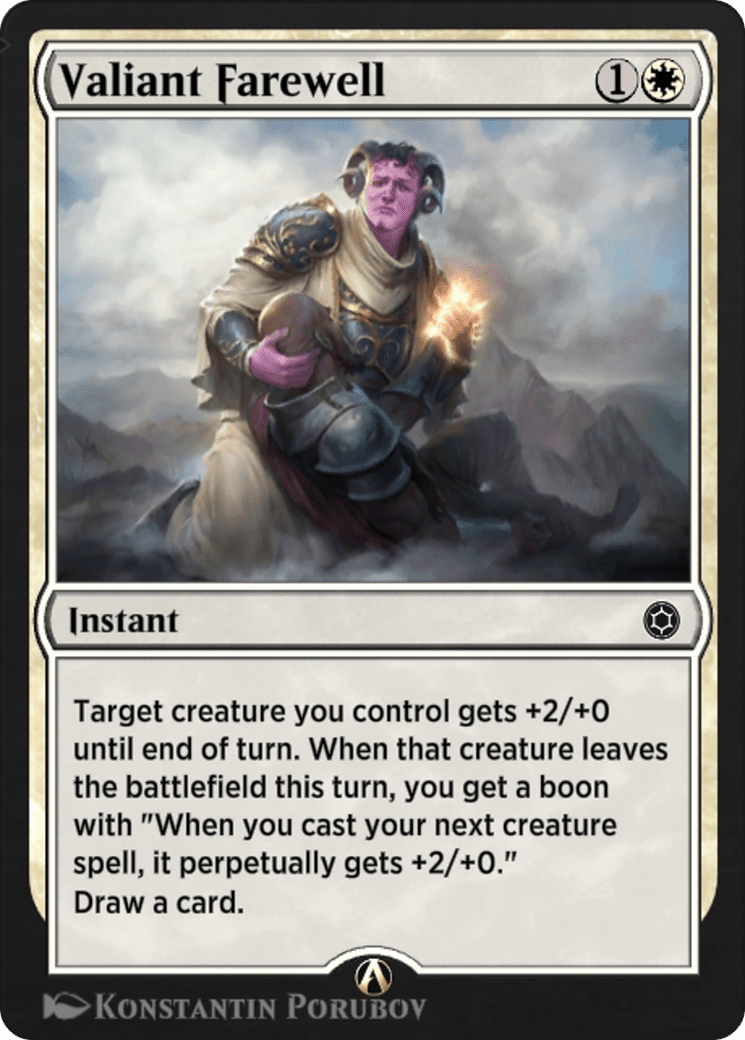 Valiant Farewell (HBG-031) - Alchemy Horizons: Baldur's Gate