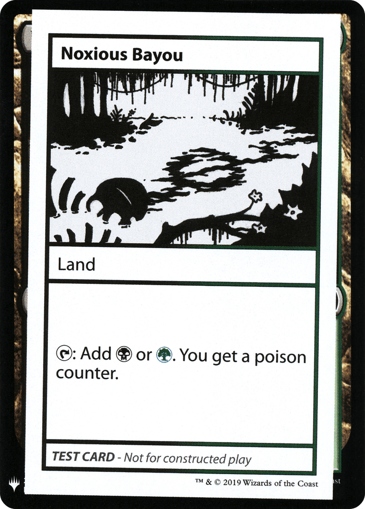 Noxious Bayou [Mystery Booster Playtest Cards]