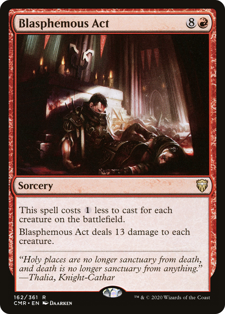 Blasphemous Act [Commander Legends] Foil