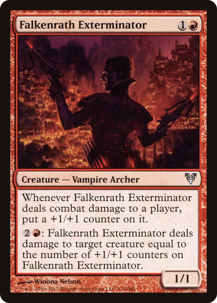 Falkenrath Exterminator [Avacyn Restored] Foil