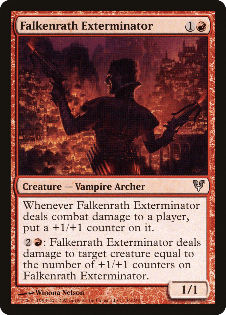 Falkenrath Exterminator [Avacyn Restored] Foil