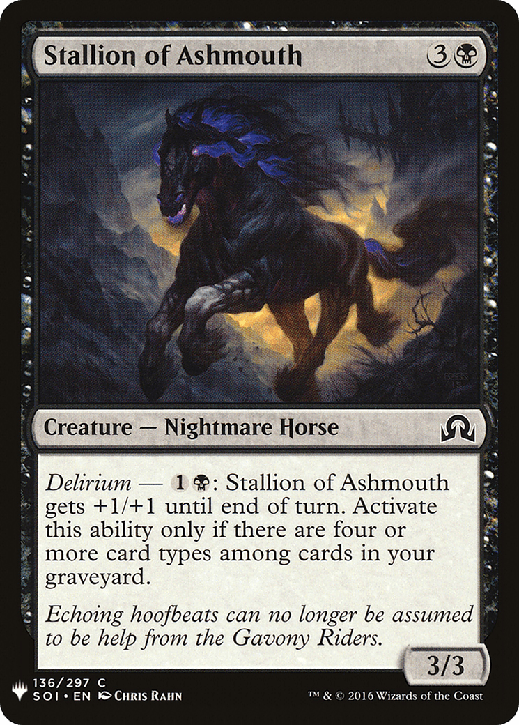 Stallion of Ashmouth |  (SOI-136) [The List]