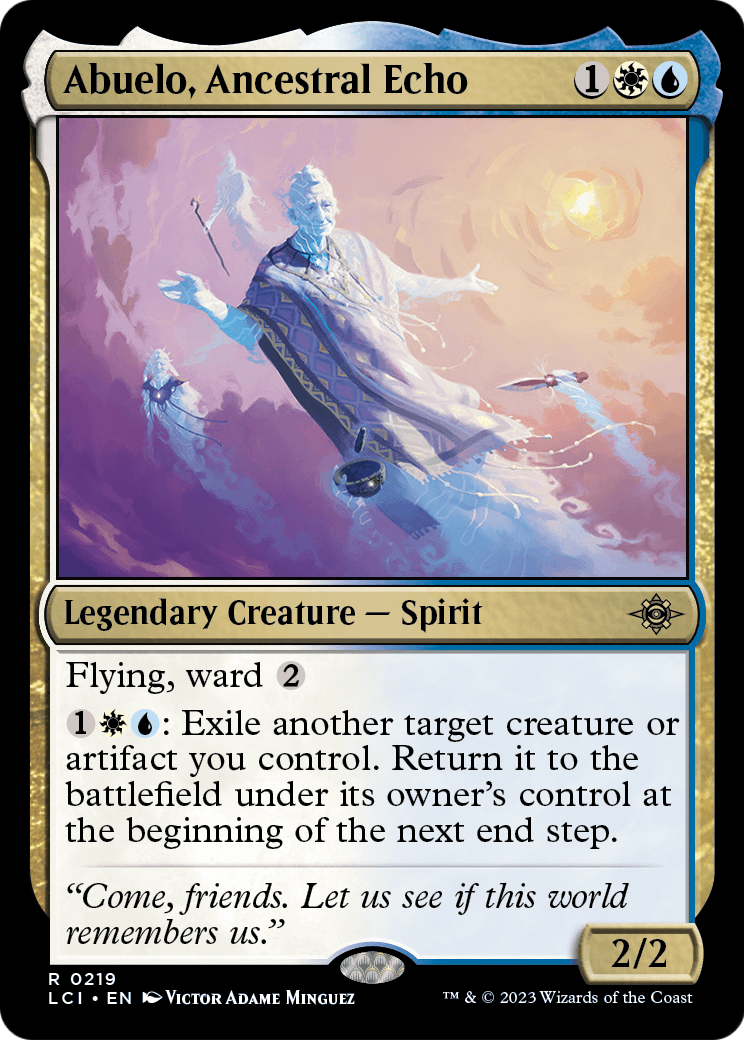 Abuelo, Ancestral Echo [The Lost Caverns of Ixalan] Foil