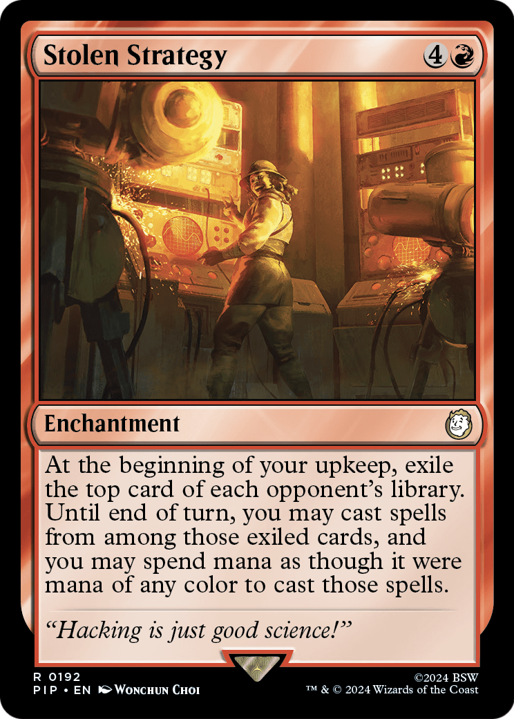 Stolen Strategy [Fallout] Foil