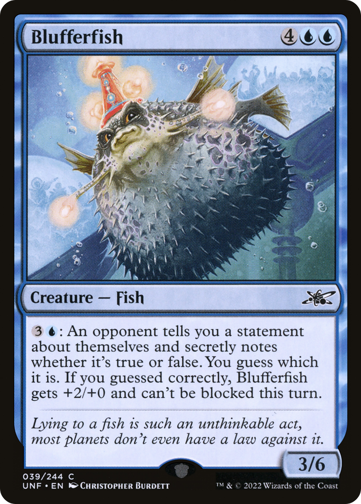 Blufferfish [Unfinity] Foil
