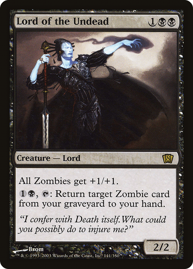 Lord of the Undead [Eighth Edition] Foil