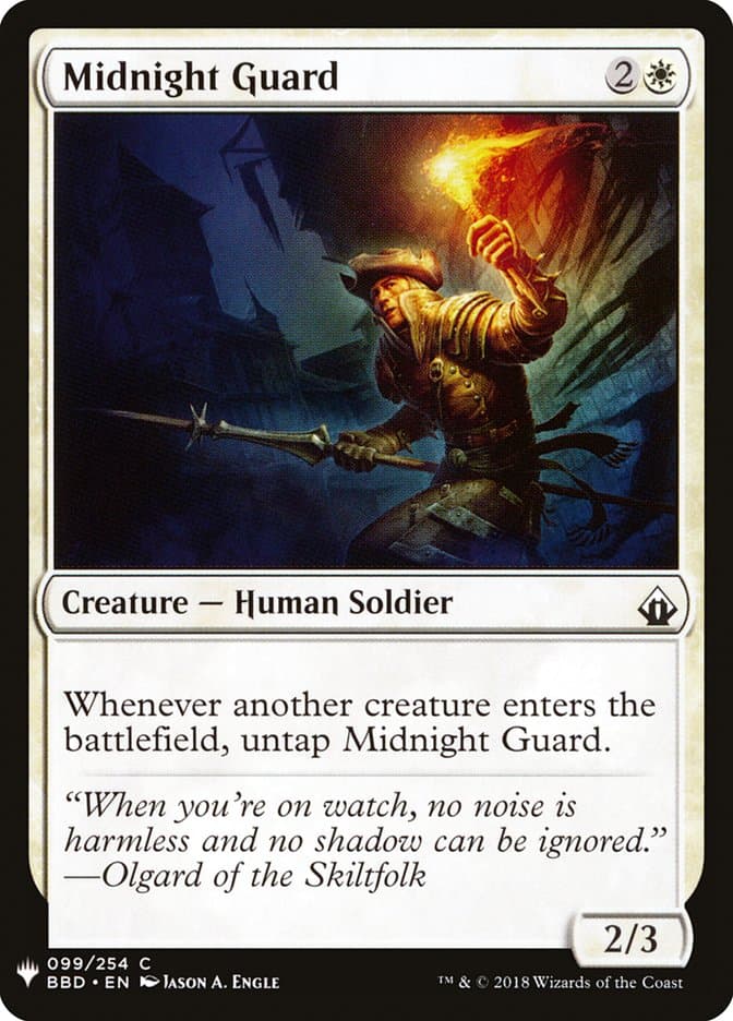 Midnight Guard |  (BBD-99) [The List]