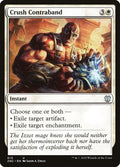 Crush Contraband 13/142 (Commander: Zendikar Rising) 