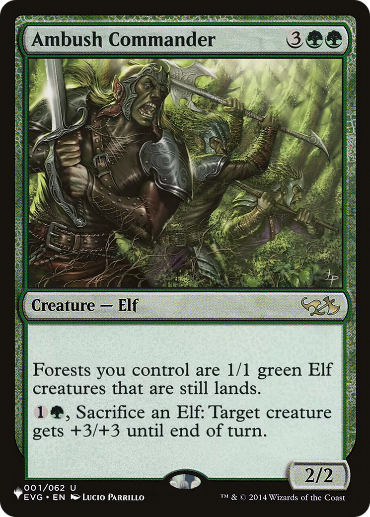 Ambush Commander |  (EVG-1) [The List]