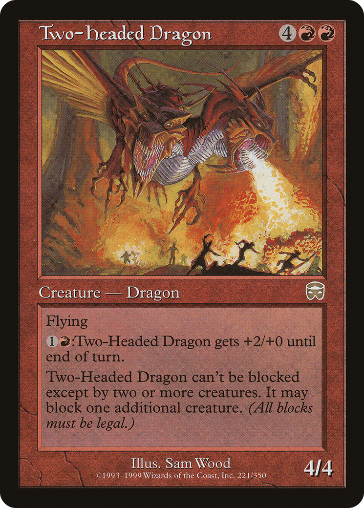 Two-Headed Dragon [Mercadian Masques] Foil