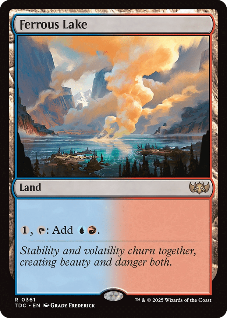 Ferrous Lake (361) [Commander: Tarkir: Dragonstorm]