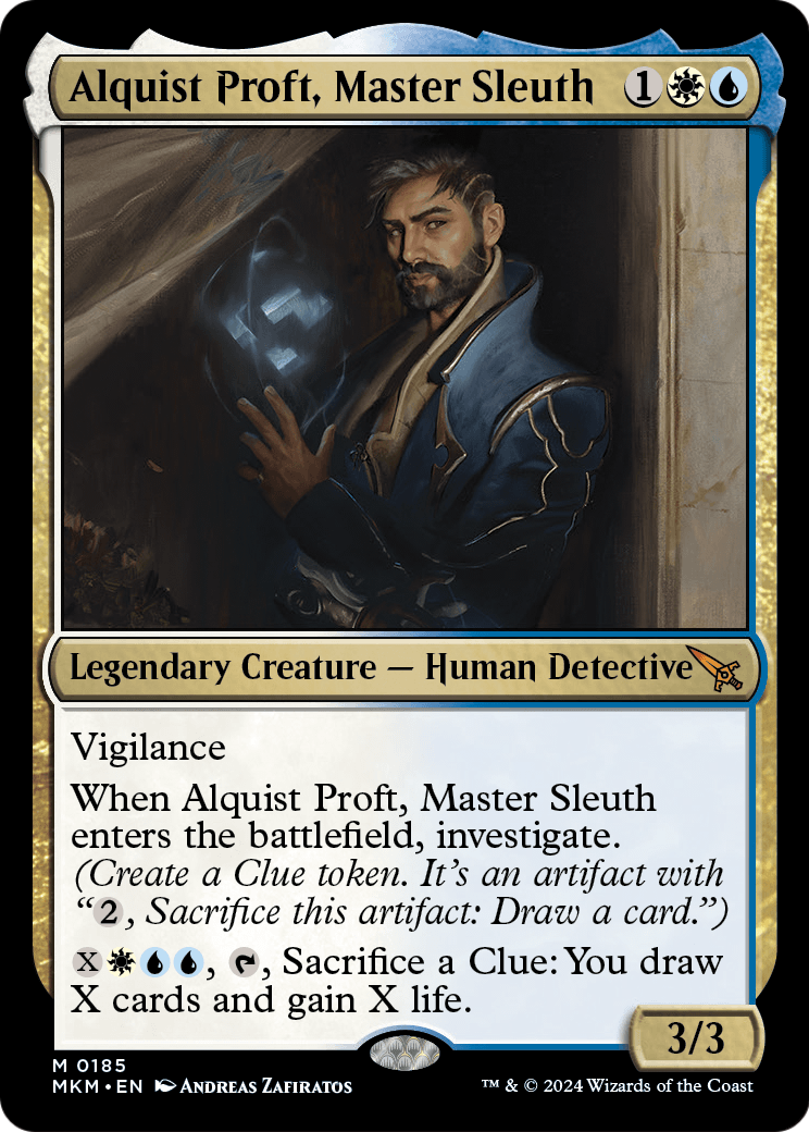 Alquist Proft, Master Sleuth [Murders at Karlov Manor] Foil