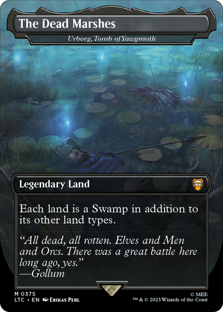 Urborg, Tomb of Yawgmoth - The Dead Marshes [The Lord of the Rings: Tales of Middle-Earth Commander] Foil