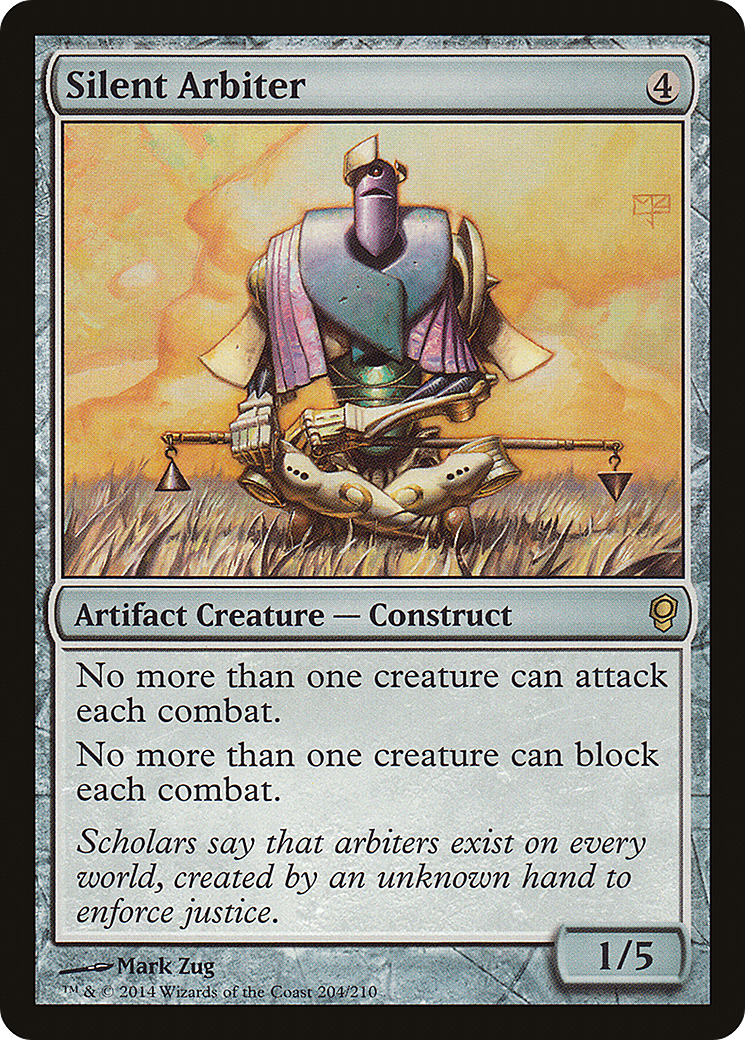 Silent Arbiter [Conspiracy] Foil