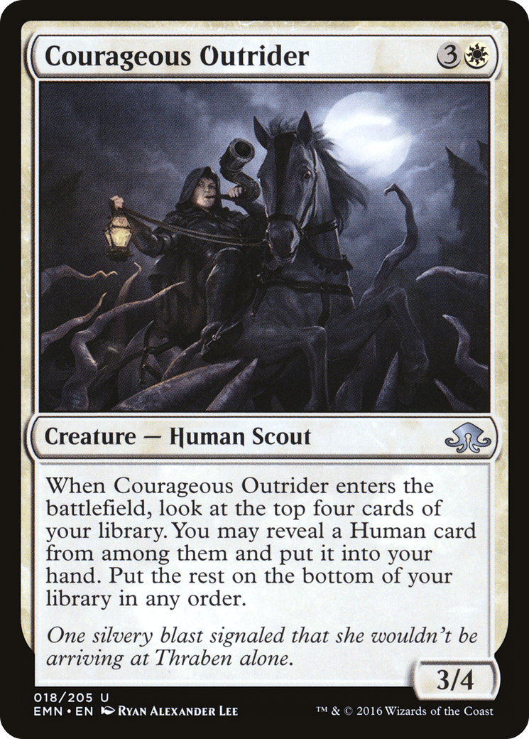 Courageous Outrider [Eldritch Moon] Foil