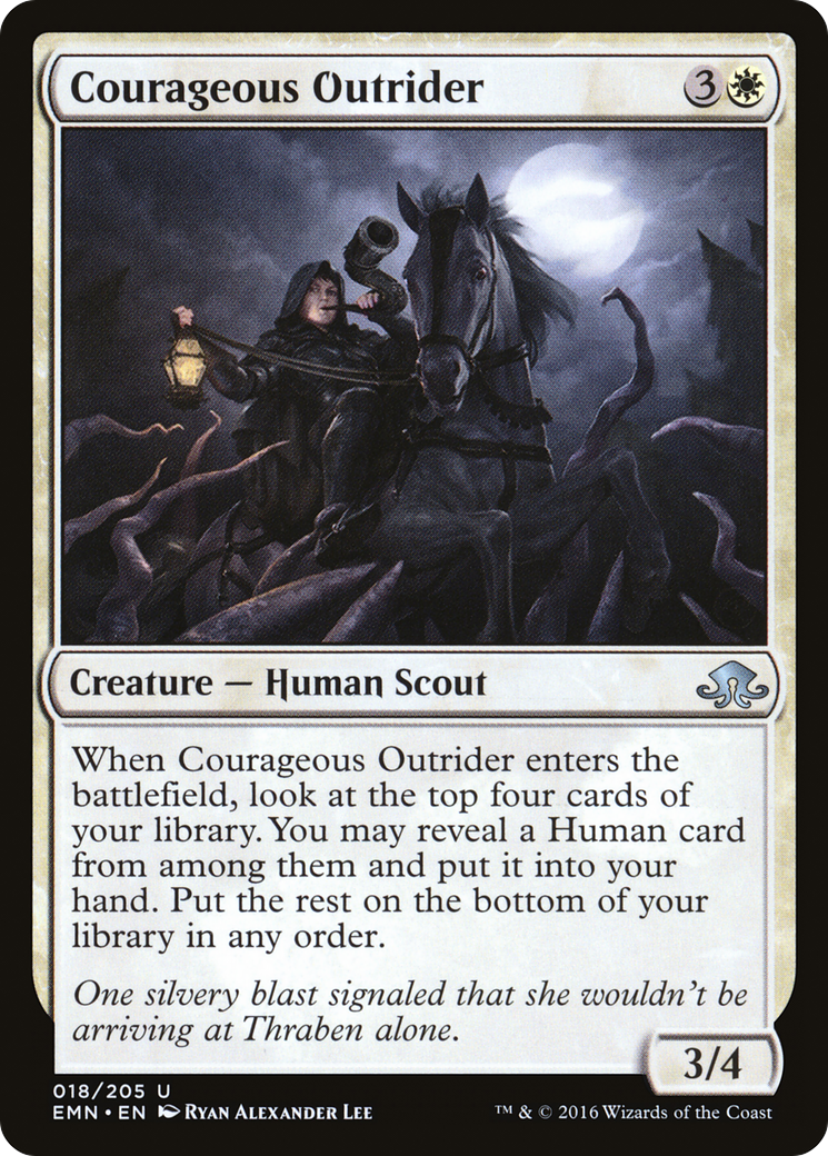Courageous Outrider [Eldritch Moon] Foil
