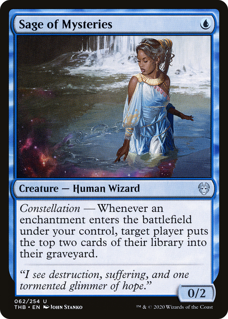 Sage of Mysteries [Theros Beyond Death] Foil