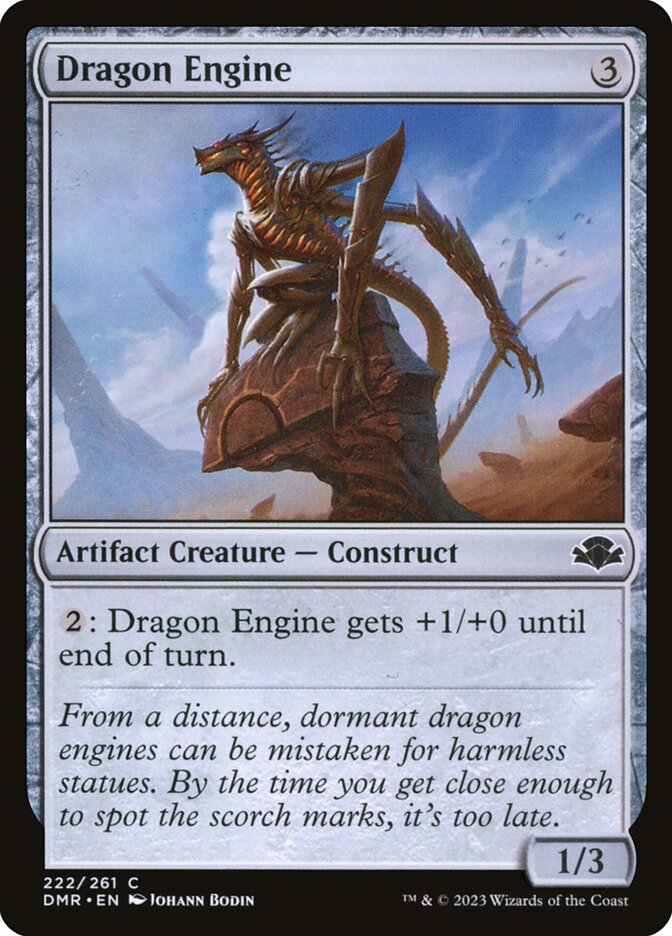 Dragon Engine 222/261 (Dominaria Remastered)  - Foil