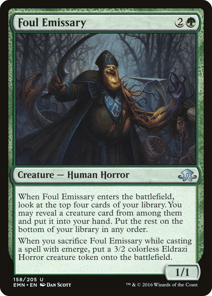 Foul Emissary [Eldritch Moon] Foil