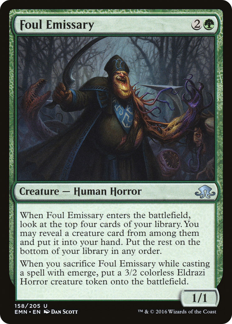 Foul Emissary [Eldritch Moon] Foil