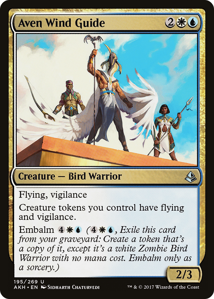 Aven Wind Guide [Amonkhet] Foil