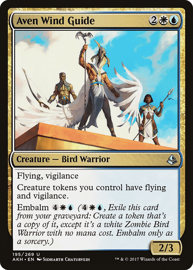 Aven Wind Guide [Amonkhet] Foil