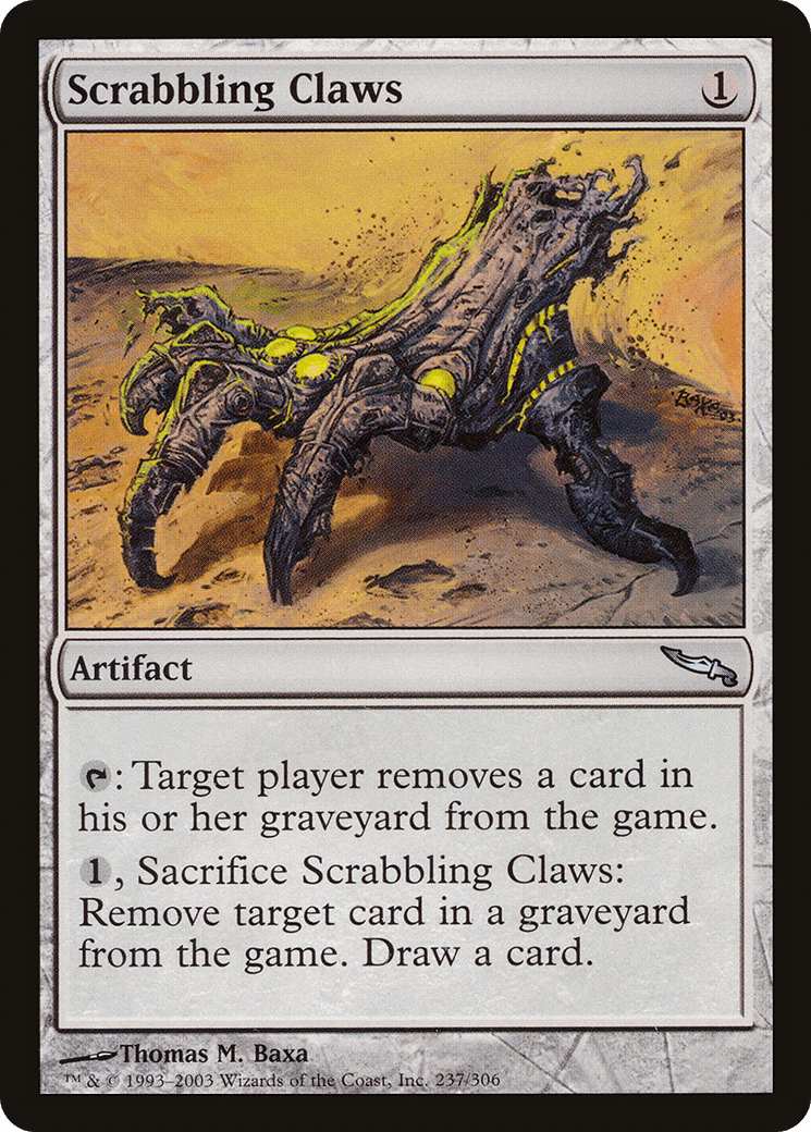 Scrabbling Claws [Mirrodin] Foil