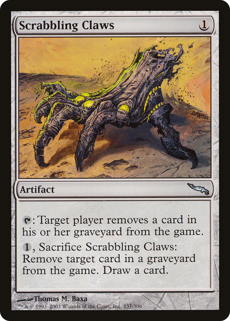 Scrabbling Claws [Mirrodin] Foil