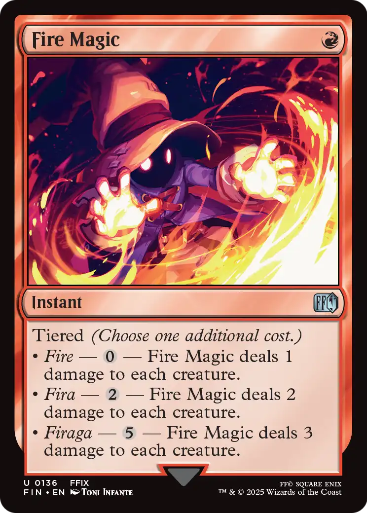 Fire Magic (136) [FINAL FANTASY]