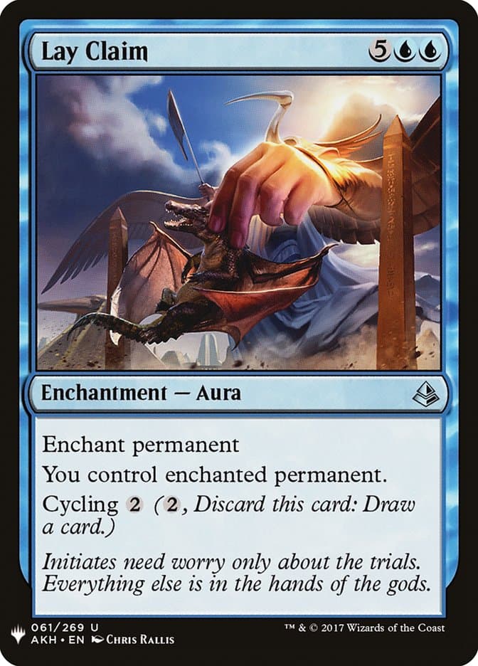 Lay Claim |  (AKH-61) [The List]