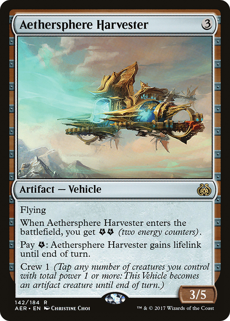Aethersphere Harvester [Aether Revolt] Foil