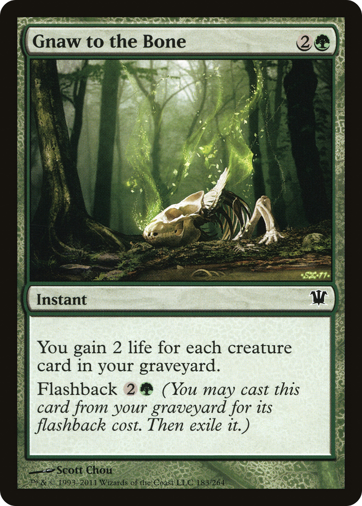 Gnaw to the Bone [Innistrad] Foil